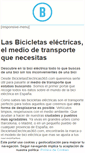 Mobile Screenshot of bicicletaselectricas365.com